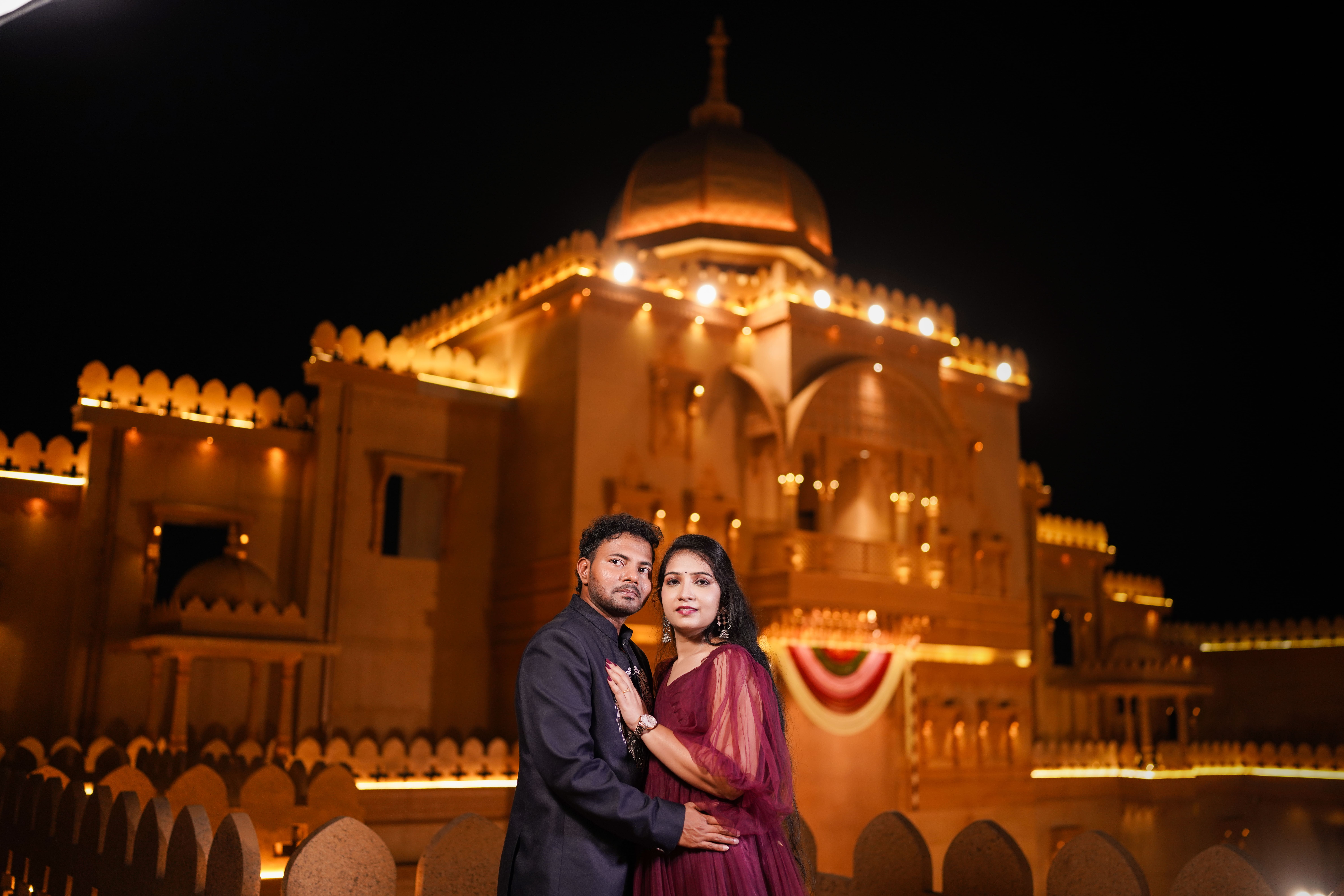 Candid wedding celebration moments
